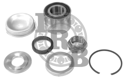 IRB 85054 Kit de Roue Roue SNR - R16607 , SKF - VKBA3658 , Ruville - 6607 , QH - QWB1227 , PSA - 3748.77 , FAG - 713640320 