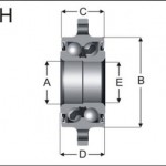 Bearing IRB 8786 equivalence HUB081-44 - NTN